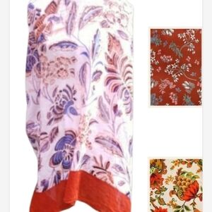 Ann Taylor‎ autumn print ginormous scarf NWT